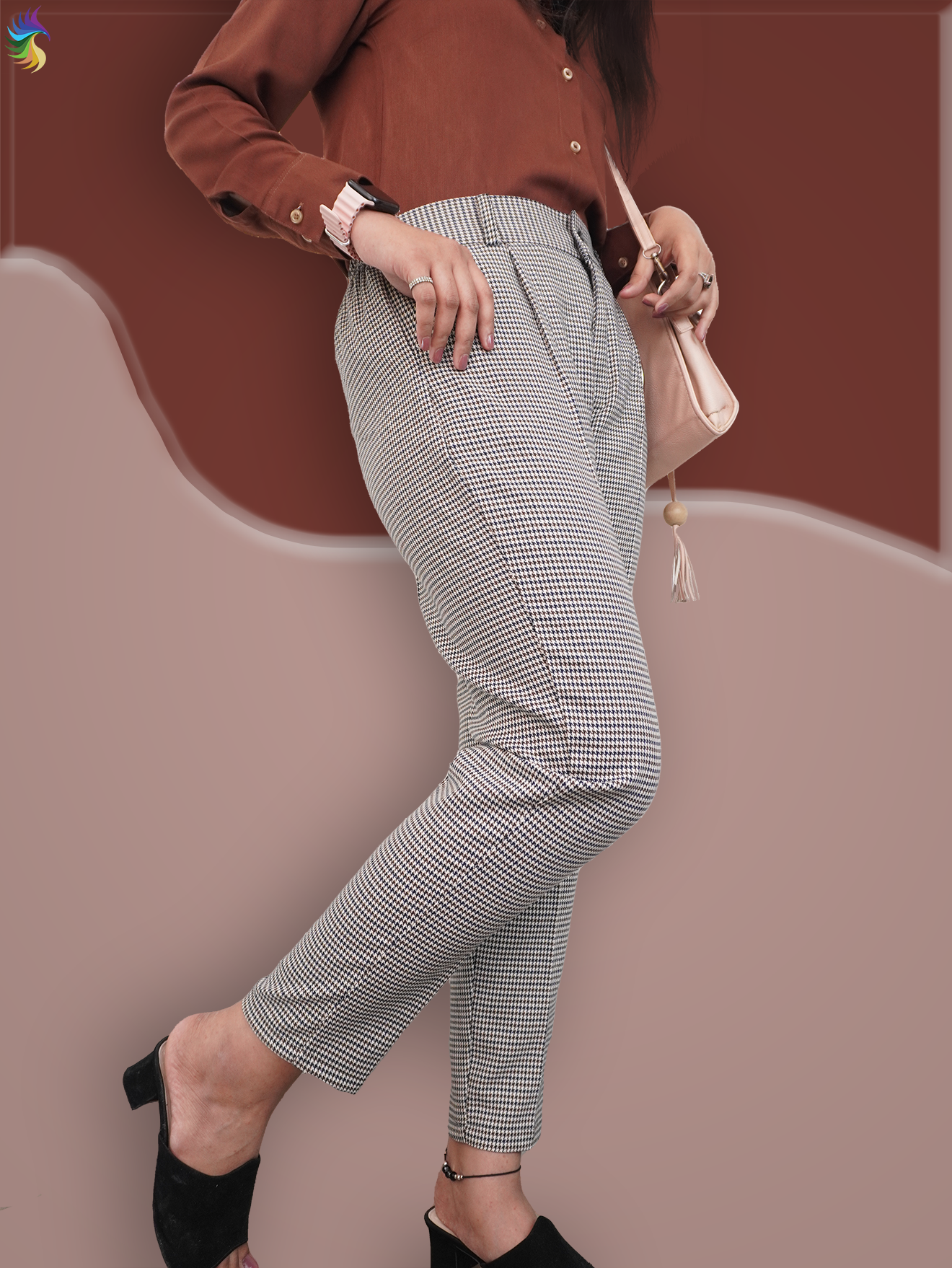 High Waist Premium Office Pants for Women - Image 3
