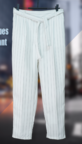 Ladies' Striped Formal Pants